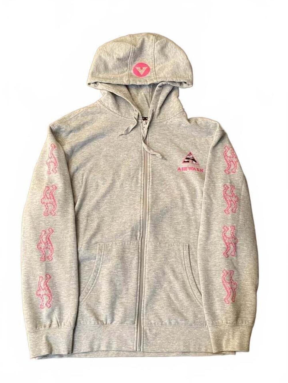 Airwalk Graphic Zip Up Hoodie Men's Size 2XL XXL